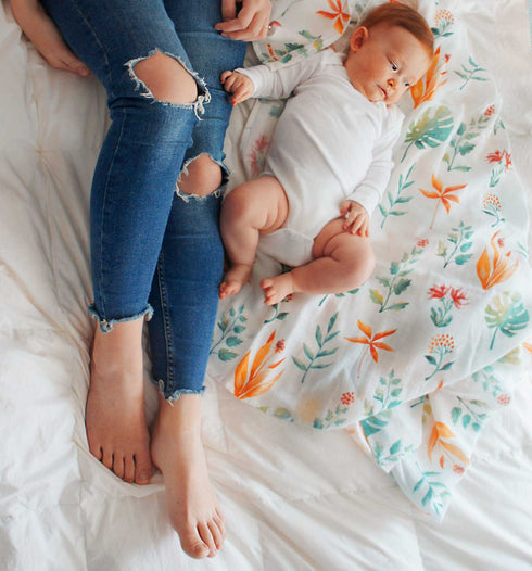 Premium Musselintuch – Natur (120x120cm)