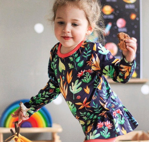 Kleid-Tunika – Floral