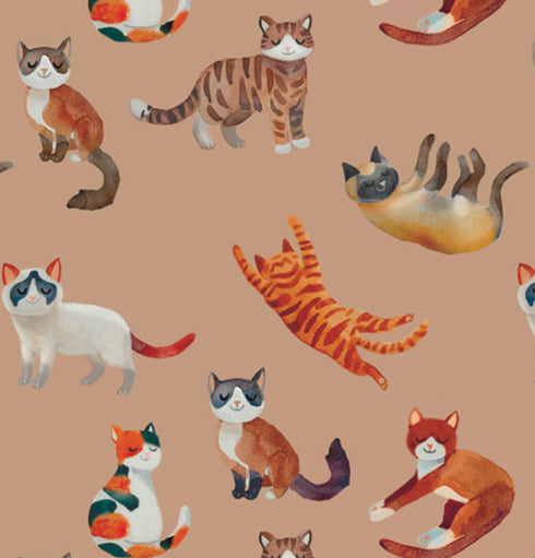 Kleid mit Taschen Cats