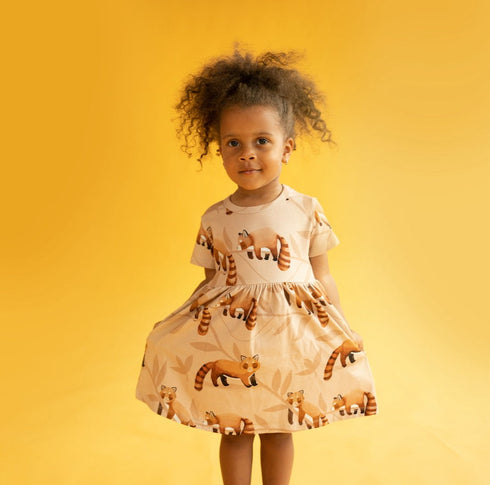 Kleid – Gemütlicher Panda