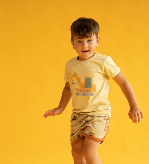 T-shirt – Baustelle (Print)