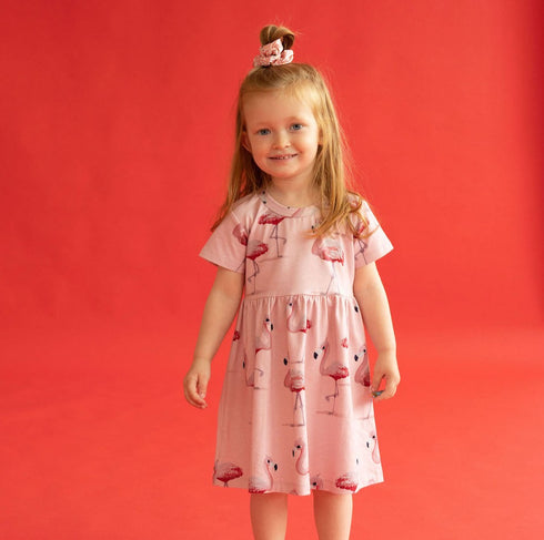 Kleid – Flamingo