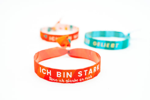 Affirmationsarmbänder für Kinder - Set