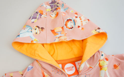 Hoodie Zipper Supermädchen