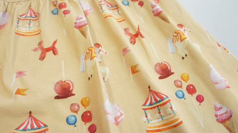 Kleid aus Bio-Jersey Jahrmarkt