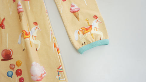 Kleid aus Bio-Jersey Jahrmarkt