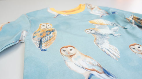 Longarm Shirt Owls