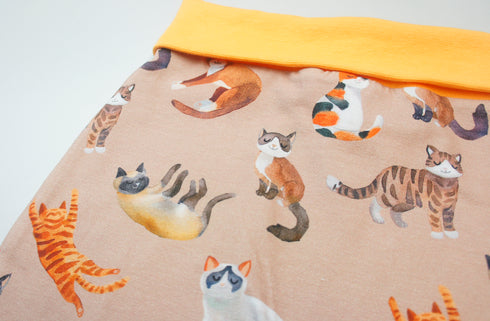 Mitwachsende Hose Katzen