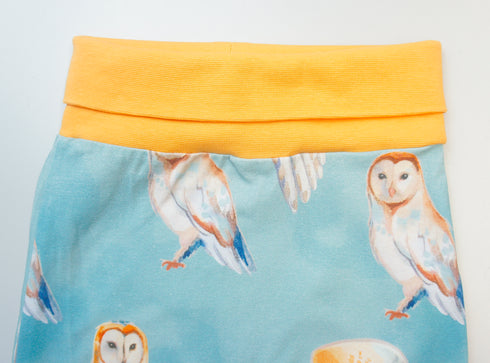 Mitwachsende Hose Eulen