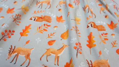 Kleid aus Bio-Jersey Wald