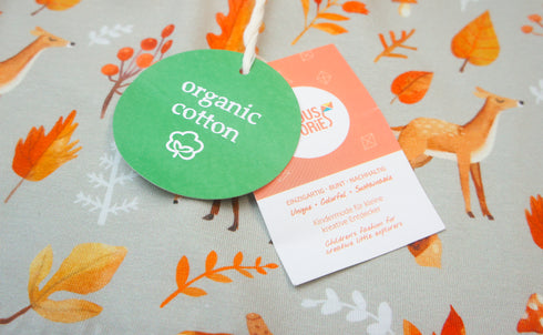 Kleid aus Bio-Jersey Wald