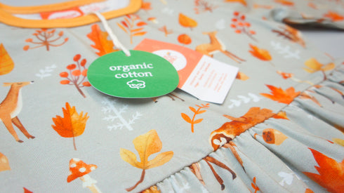 Kleid aus Bio-Jersey Wald