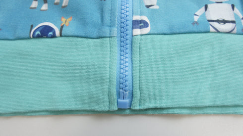 Hoodie Zipper Robots