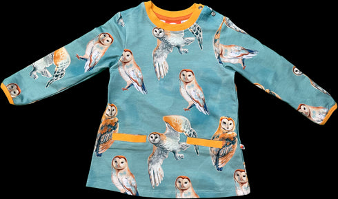 Kleid mit Taschen Owls