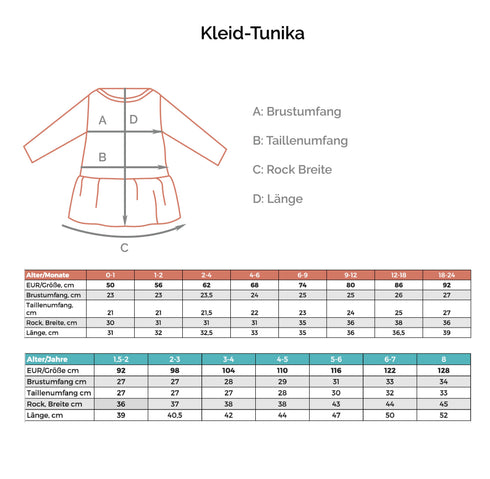 Kleid-Tunika – Supermädchen
