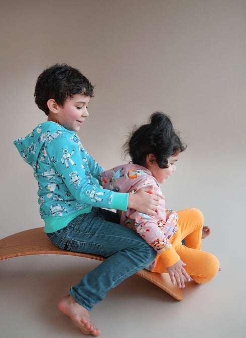 Hoodie Zipper Robots