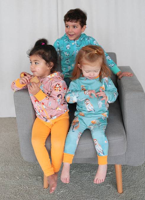 Mitwachsende Hose Eulen