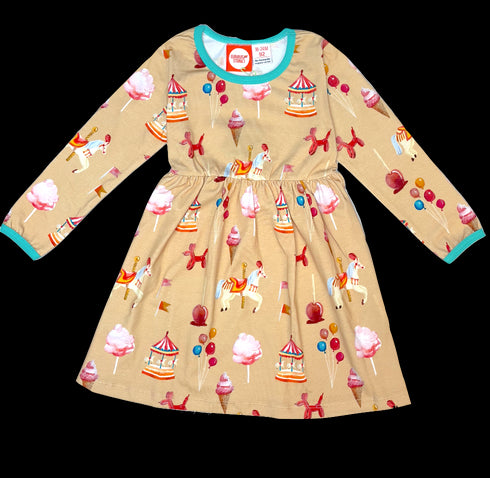 Kleid aus Bio-Jersey Jahrmarkt