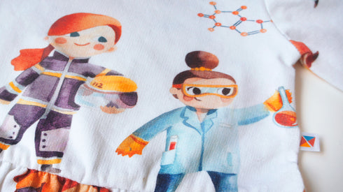 Kleid-Tunika – Supermädchen