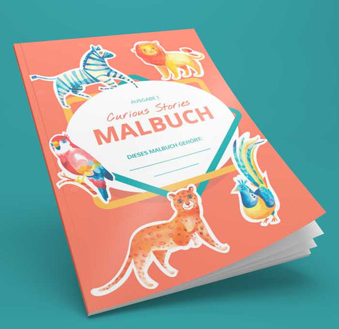 Malbuch für Kinder "ABC"