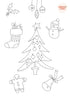 Malvorlagen "Weihnachten"