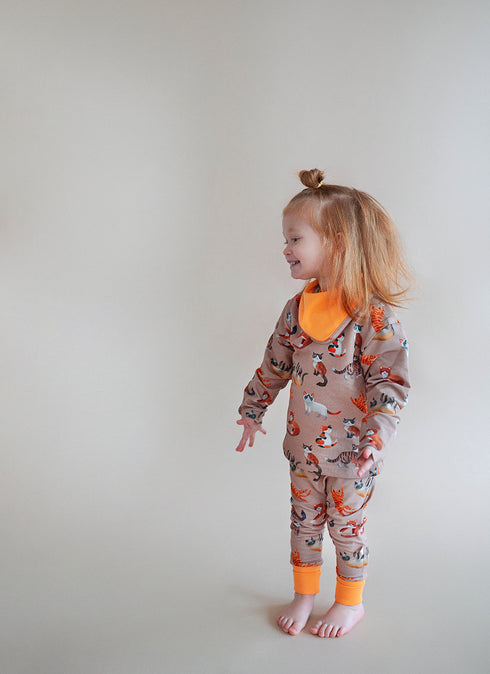 Mitwachsende Hose Katzen