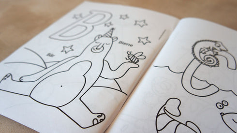 Malbuch für Kinder "ABC"