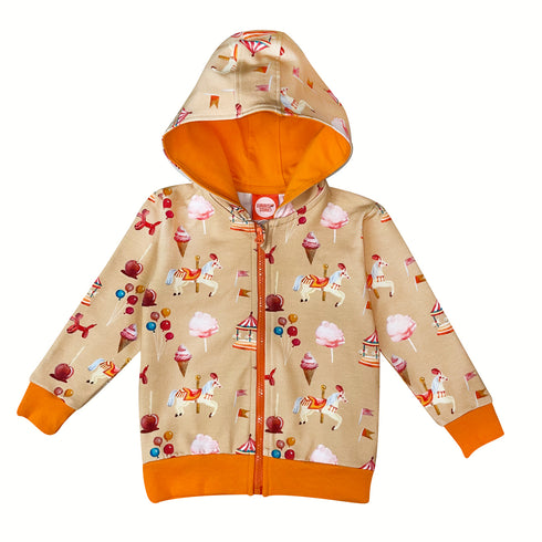 Hoodie Zipper Jahrmarkt