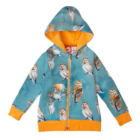 Hoodie Zipper Owls